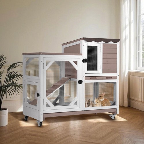 Rabbit hutch for rabbits - rabbits, &