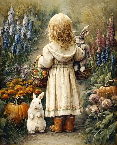 Young garden visitor - young,