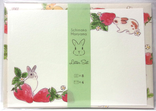 Rabbit strawberry mini letter - mini,